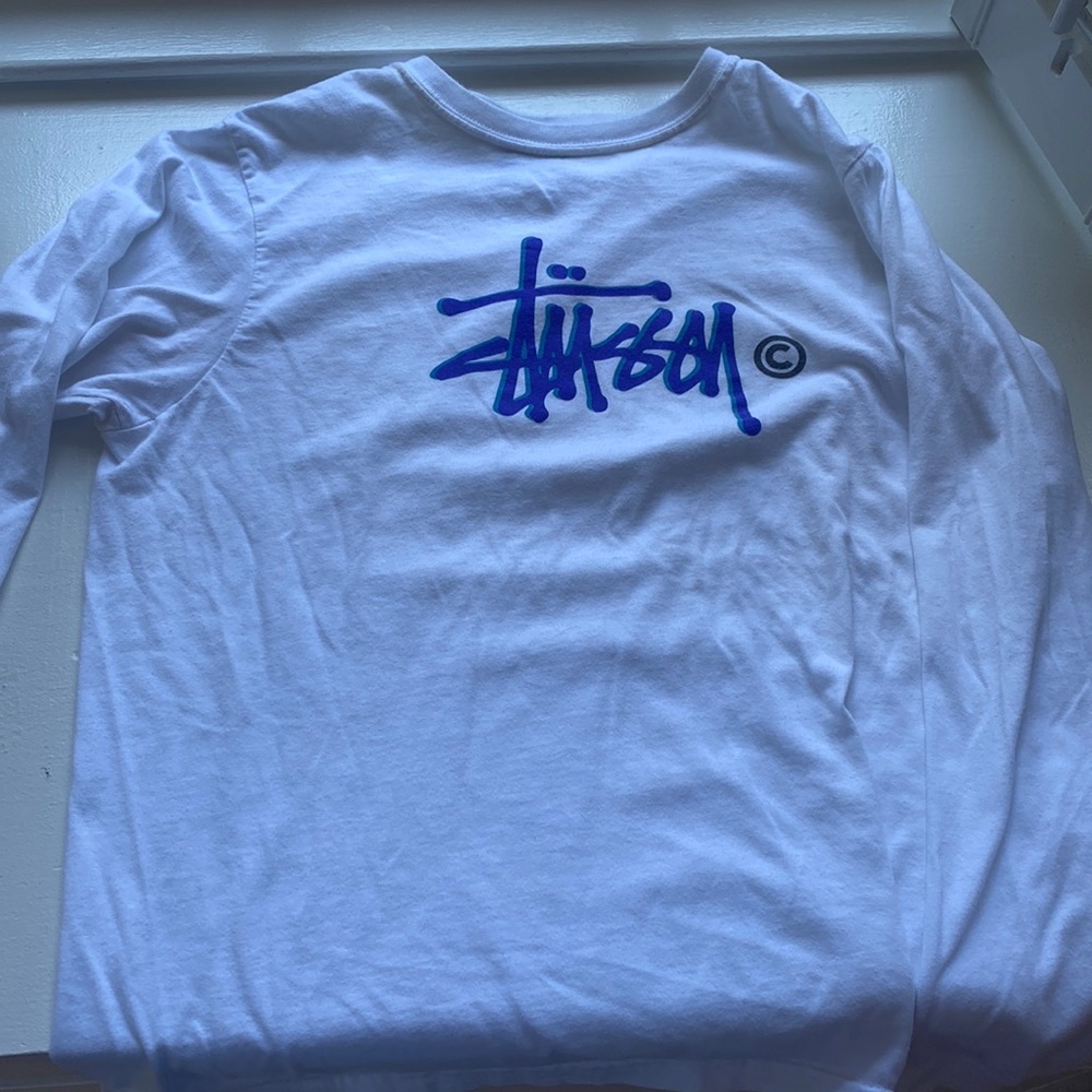 Long sleeve stussy tshirt